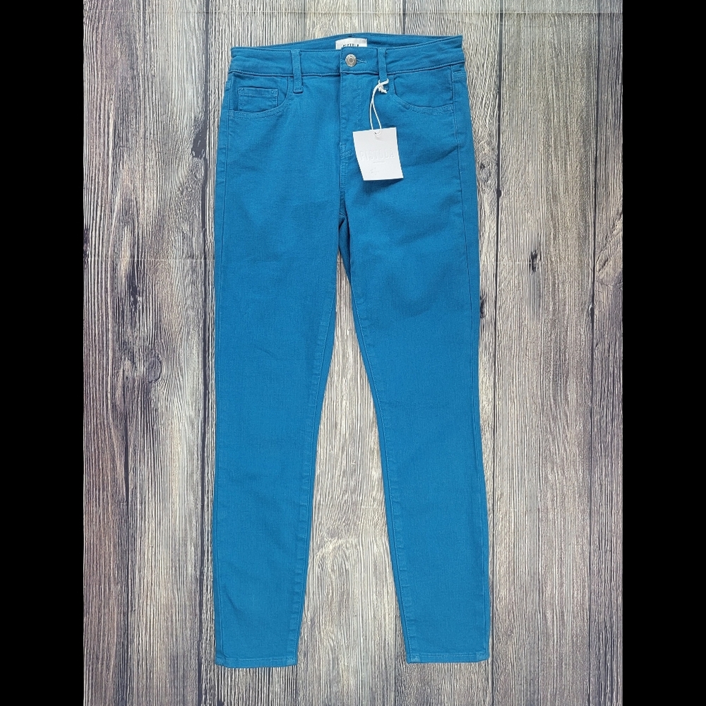 Pistola NWT Jennifer Belize Blue High Waist Skinny Jeans